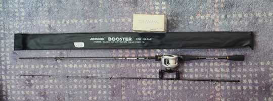 Wędka castingowa Johncoo Booster C702 z multiplikatorem  Daiwa T3