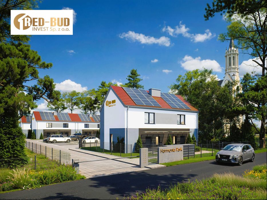 Nowe Szeregi 69 m2 Bezczynszowe, Parking, Fotowoltaika, Ogródek