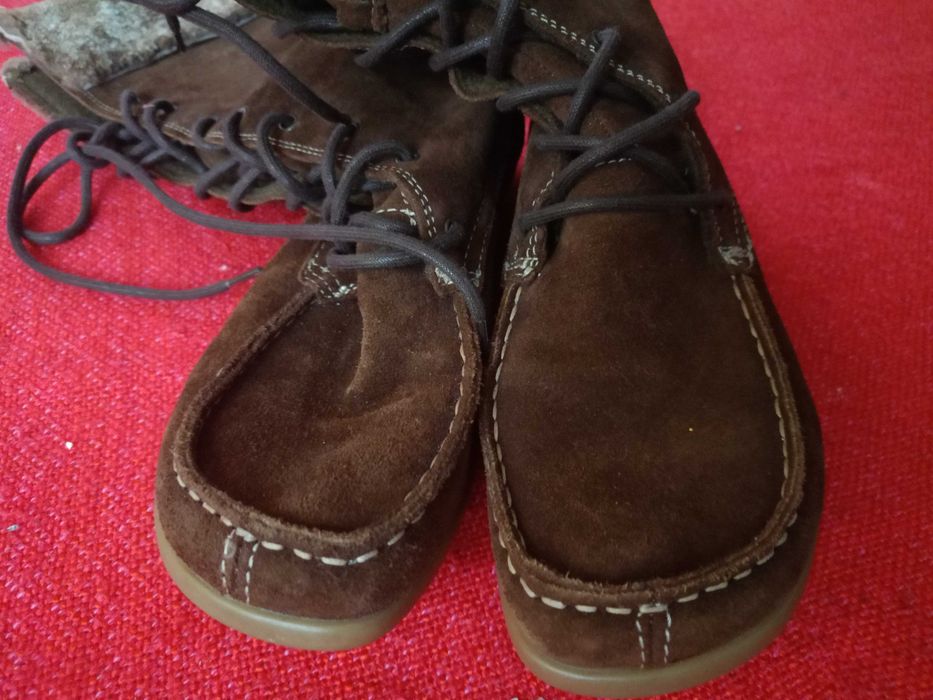 VAGABONG  Botki Ocieplane roz 39 24,5cm Zamsz Nowe Okazja