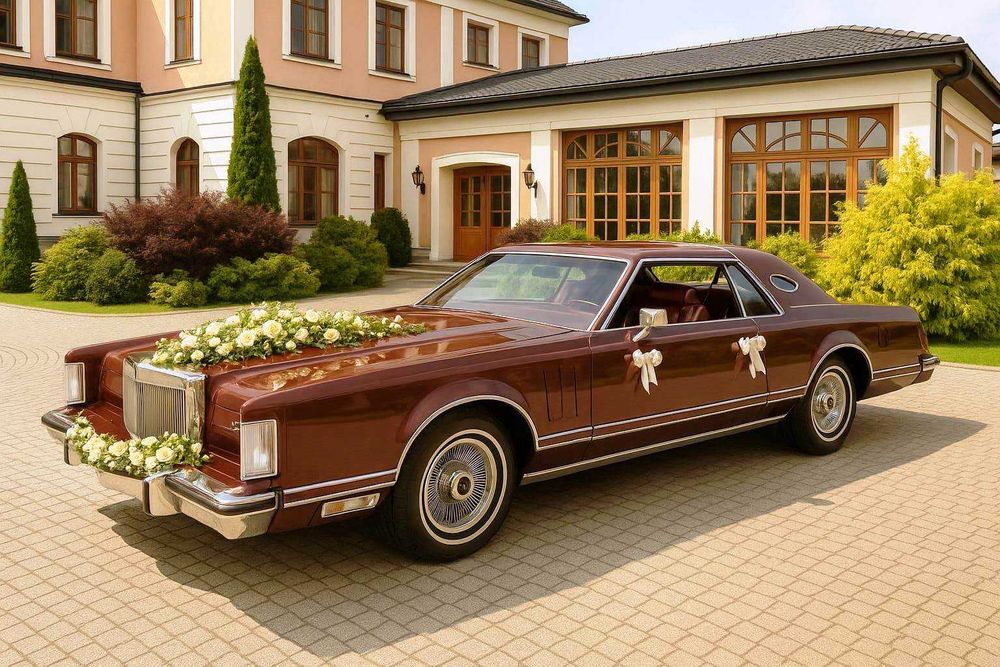 Auto do ślubu lub na imprezę - Klasyczny Lincoln Continental