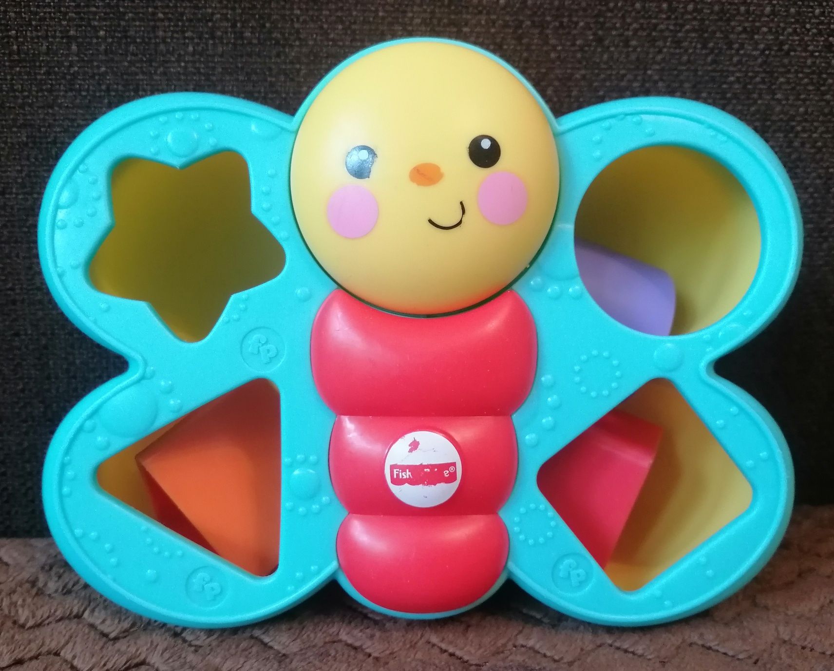 Sorter dla niemowląt Motylek Fisher Price