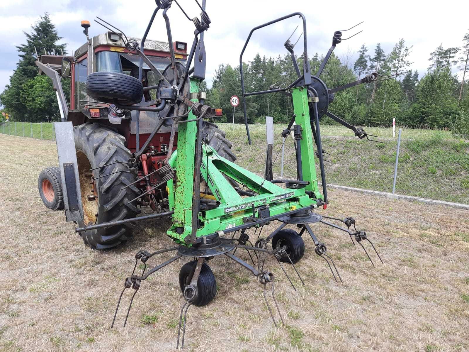 Przetrzasarka Deutz Fahr condimaster 5521 przewracarka zgrabiarka kuhn
