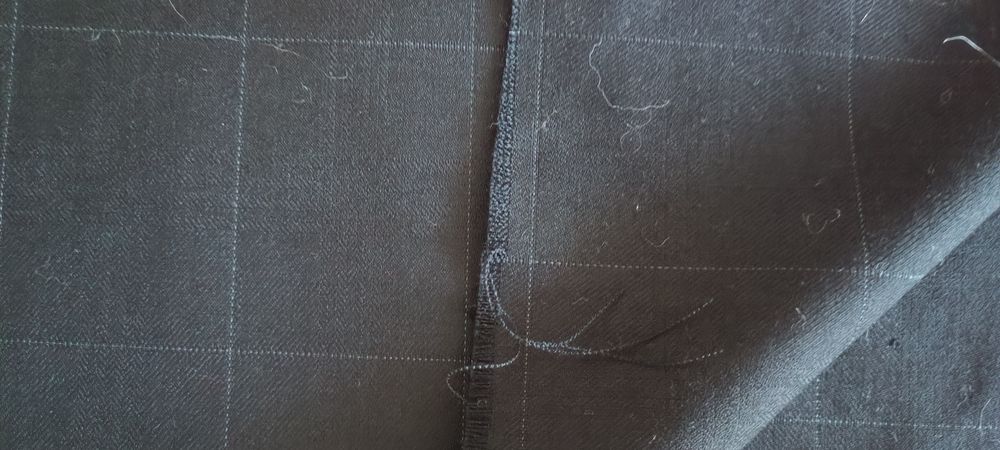 Tkanina włoska wełna kupon 3m