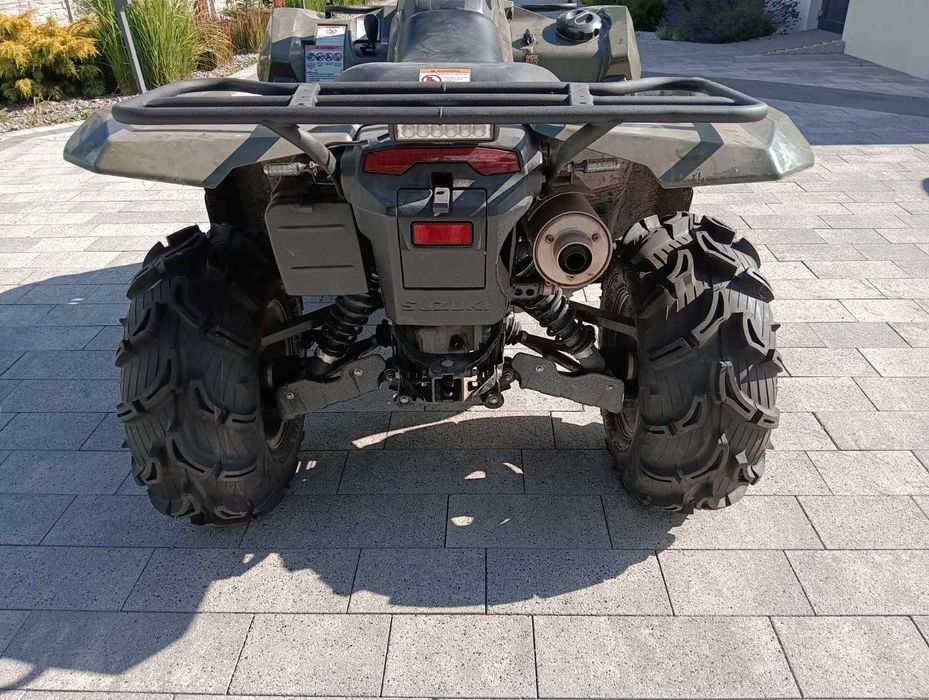 Suzuki Kingquad 750 , przebieg tylko 210 km - udokumentowene 2020r.
