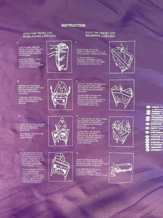 Baby Desing - łóżeczko turystyczne