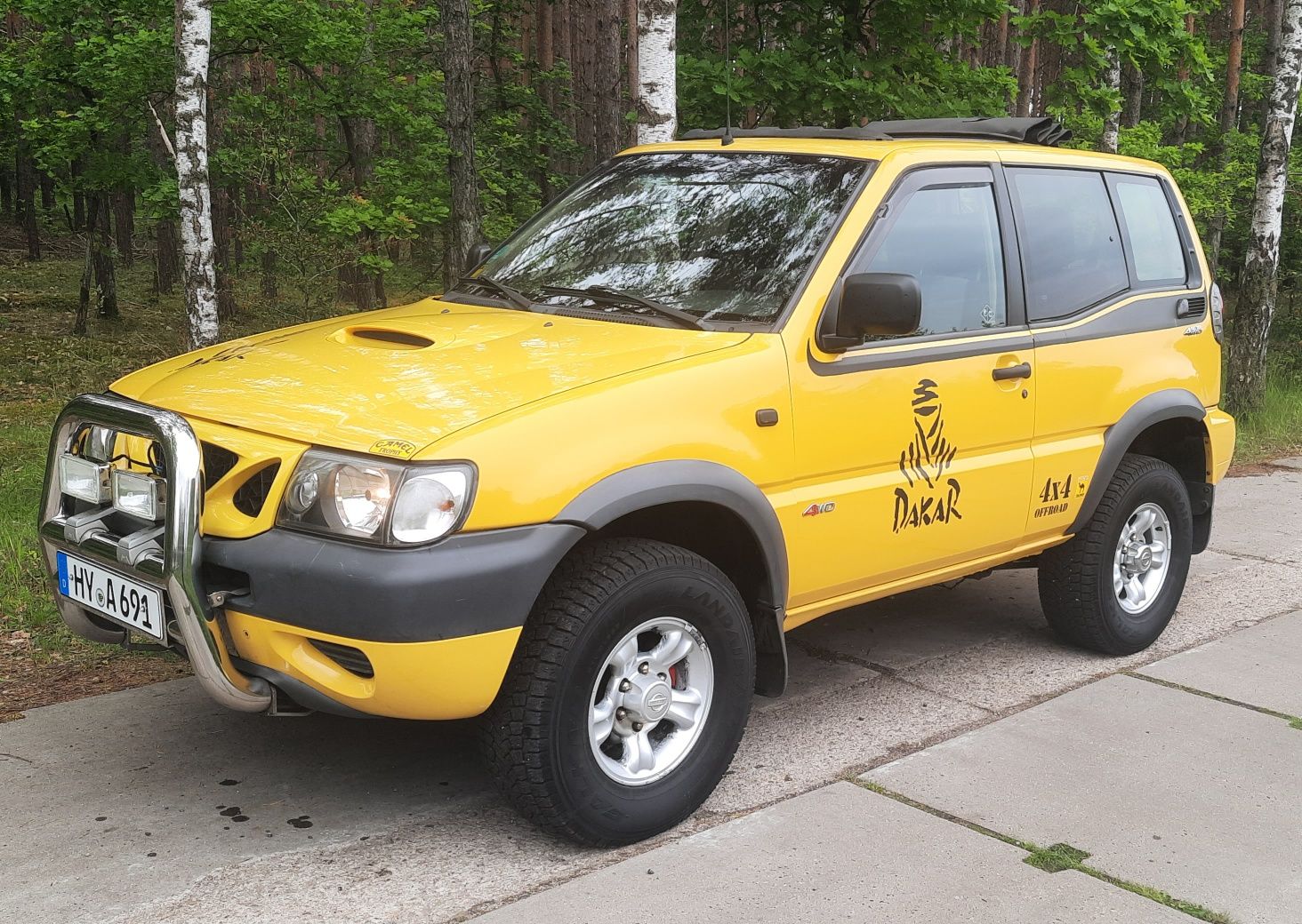 Nissan Terrano II cabrio 4x4 3 drzwi,krótki