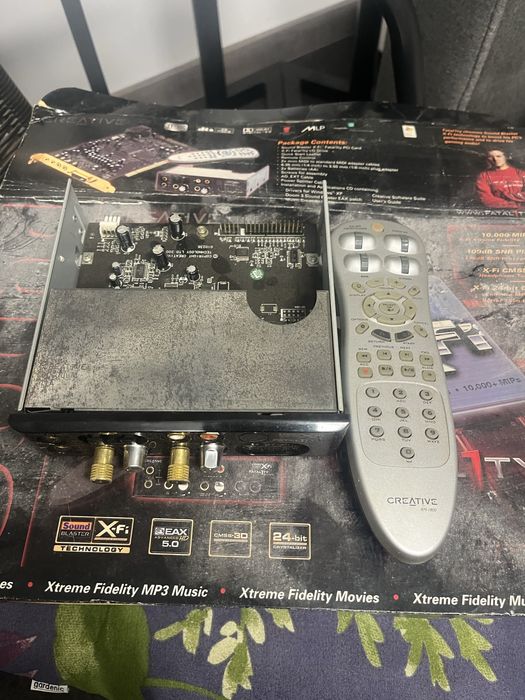 Panel Soundblaster X-fi FATALITY