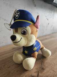 Psi Patrol Chase maskotka i śniadaniówka + figurka
