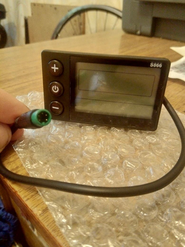 Продам велодисплей LCD s866