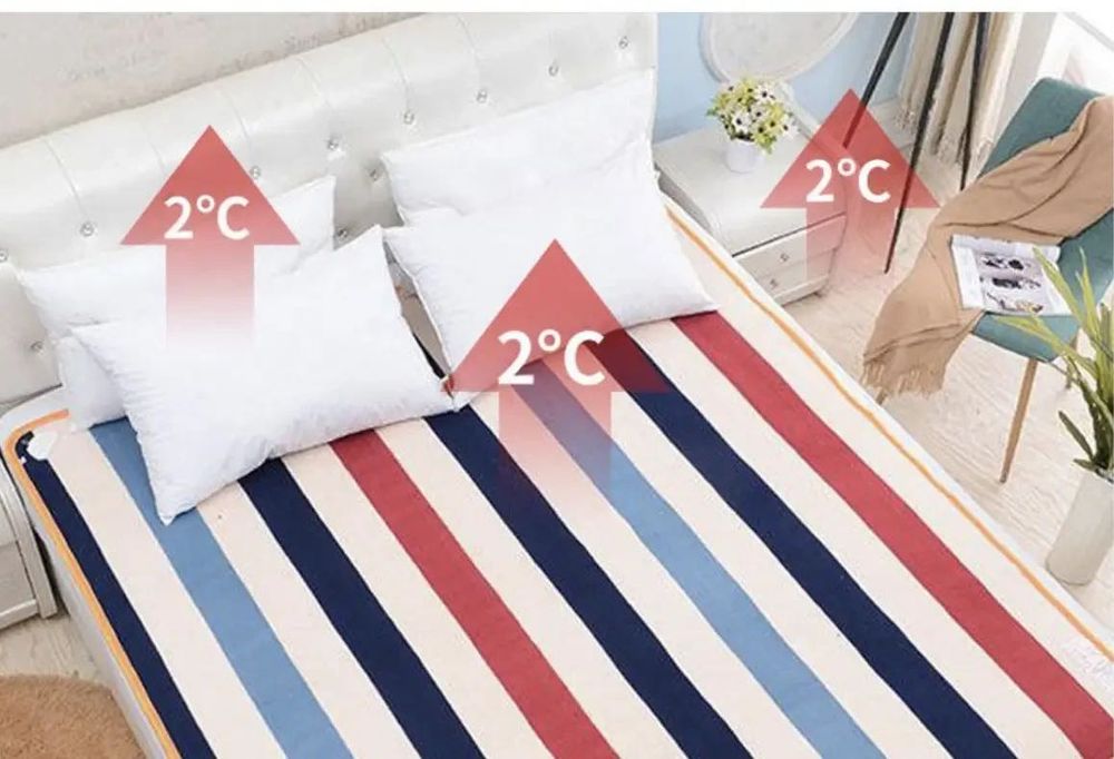 Электропростынь USB 150×70 см — регулируемый подогрев, 2 режима до 70°