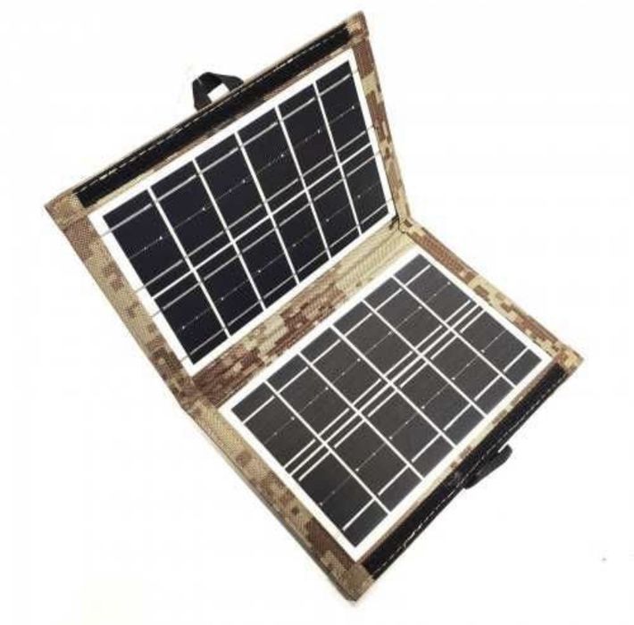Зарядное устройство 5V Солнечная панель складная CL-670 7Вт смартфона