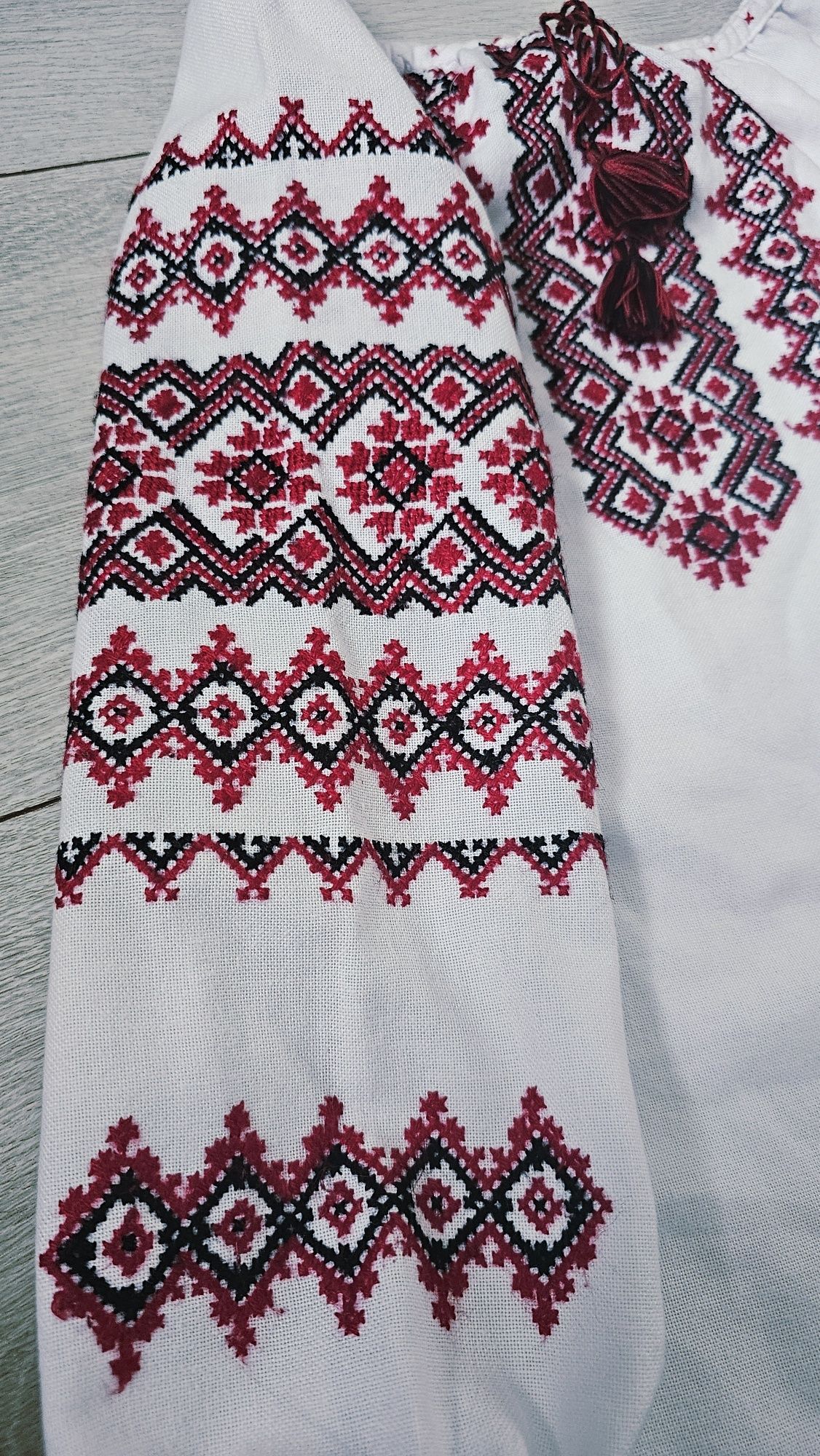 Вишиванка вишита сорочка з 4 до 7 років