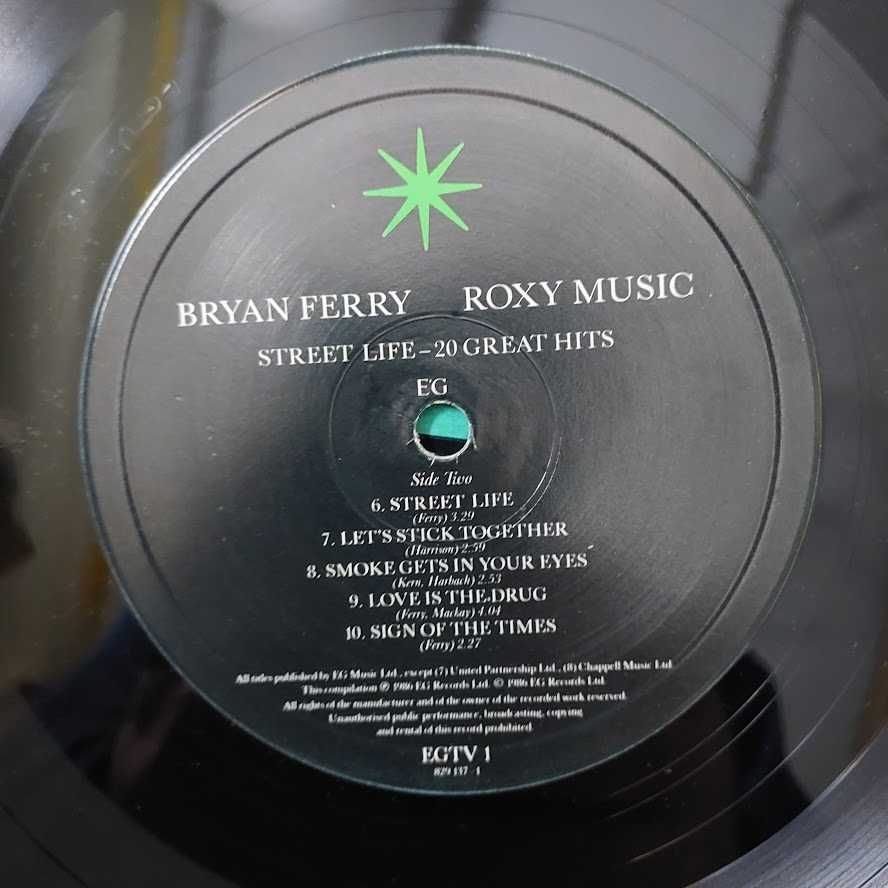 Płyta winylowa 2 LP Bryan Ferry, Roxy Music Street Life 20 Great Hits