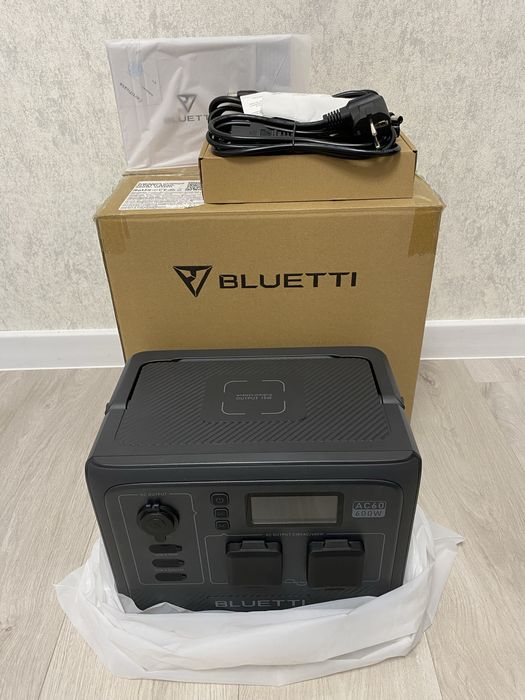 Bluetti AC60 (403 вт.ч + додаткова батарея Bluetti B80P (806вт.ч)=1209