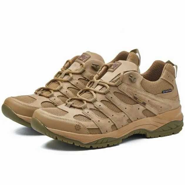Кросівки тактичні демісезонні PAV 407 койот з мембраною Winterfrost