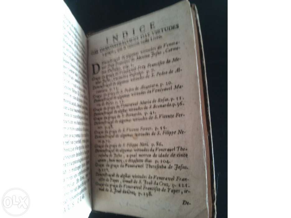 Livro - Graças da Graça 1758