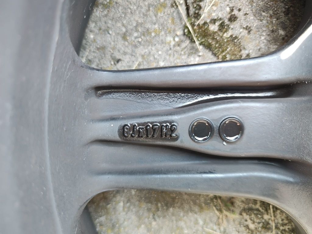 Felgi 17 Borbet zdjęte z golfa 5 vw/audi/skoda 5x112 dwa rozmiary