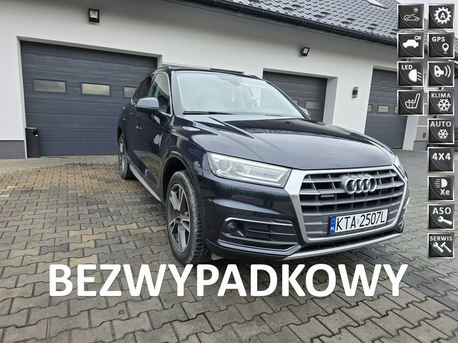 Audi Q5 kamera cofania*panorama dach*100% bezwypadkowy*EUROPA*zarejestrowany