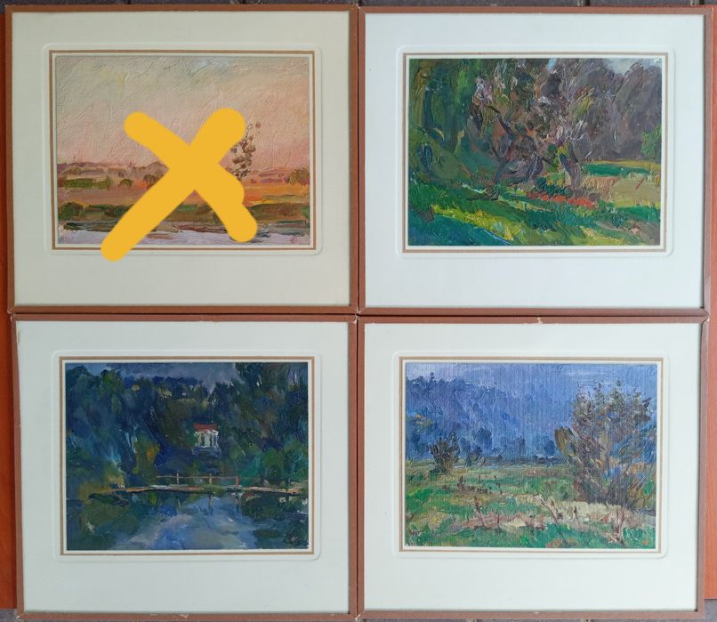 Картина этюд художника Генриха Нечипоренко