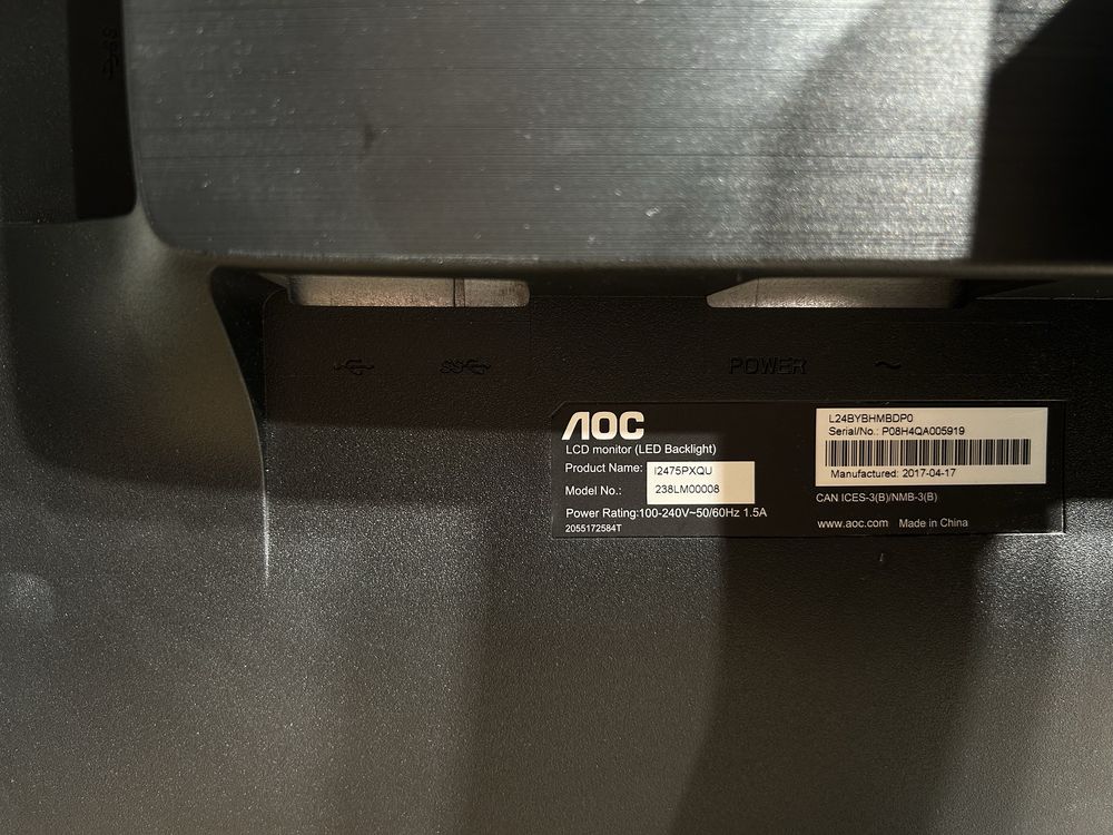 Monitor AOC I2475PXQU