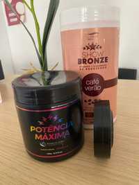 Produtos para bronze profissional.