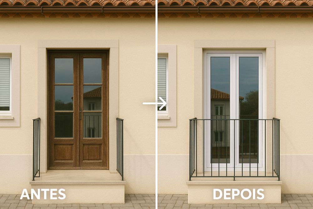 Portas e Janelas em PVC à Medida – Fabrico Personalizado