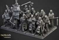 Fanatical Zealots X10 CMD Highlands Miniatures Warhammer Old World