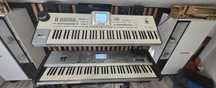 Ketron SD1 Plus, Korg PA2X PRO, PreSounds StudioLive AR16 USB,  statyw