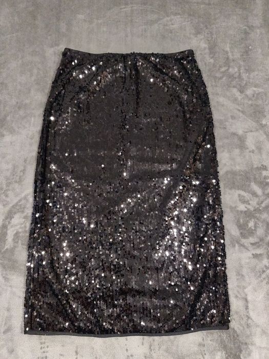 Спідниця міді в паєтки