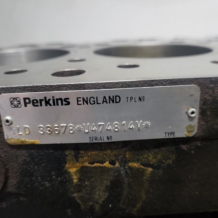 Silnik Perkins 4 po remoncie