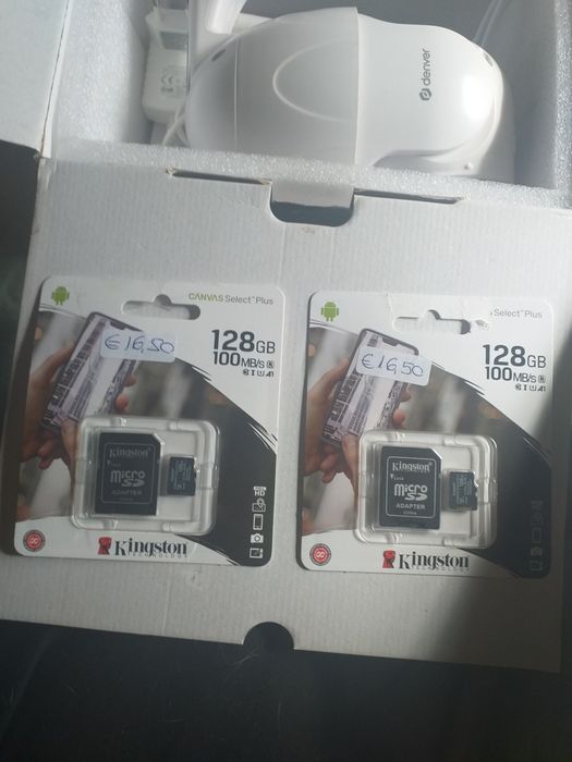 2 câmaras de segurança da marca Denver IOC-221