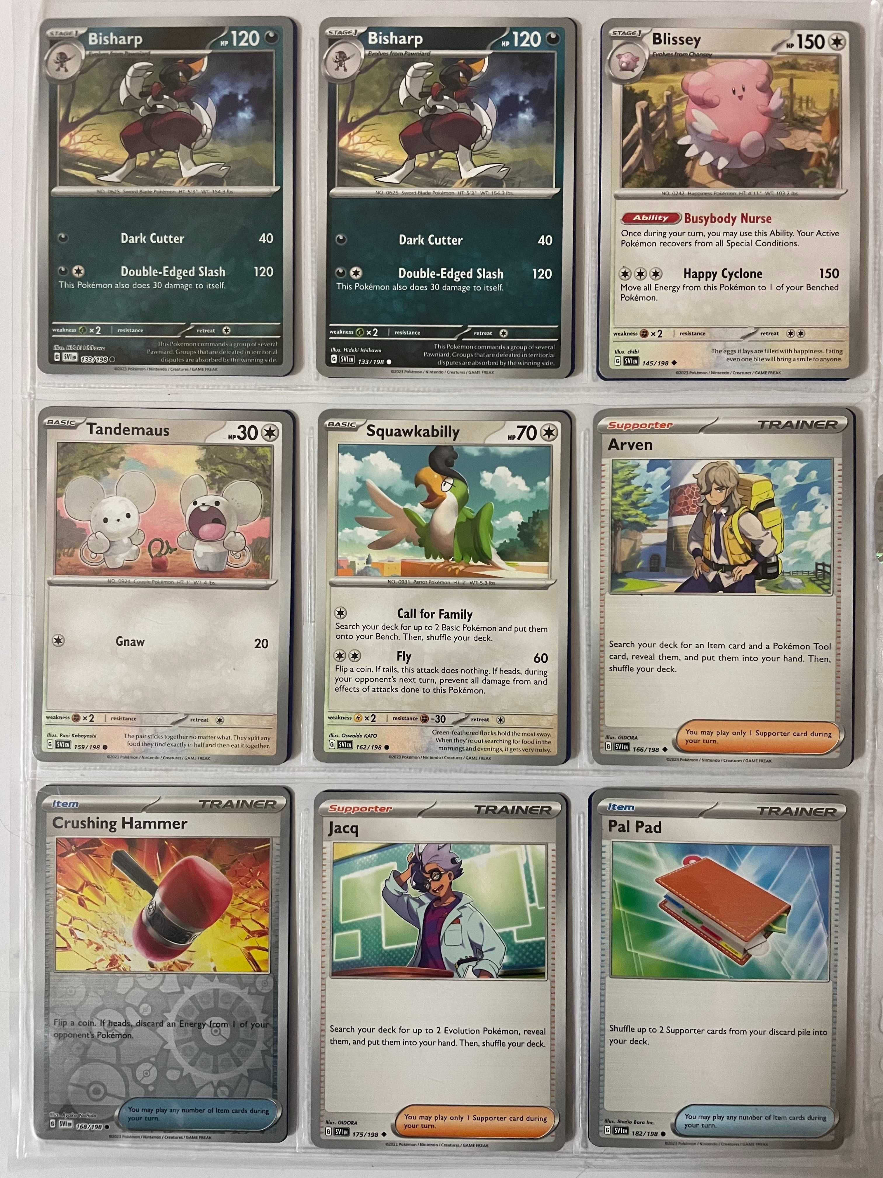 Cartas Pokémon -  Ex Scarlet & Violet