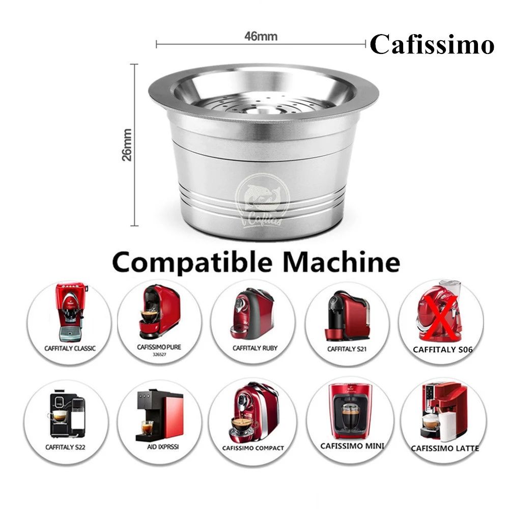 Многоразовые капсулы для Caffitaly Tchibo Cafissimo Тчибо Кафисимо