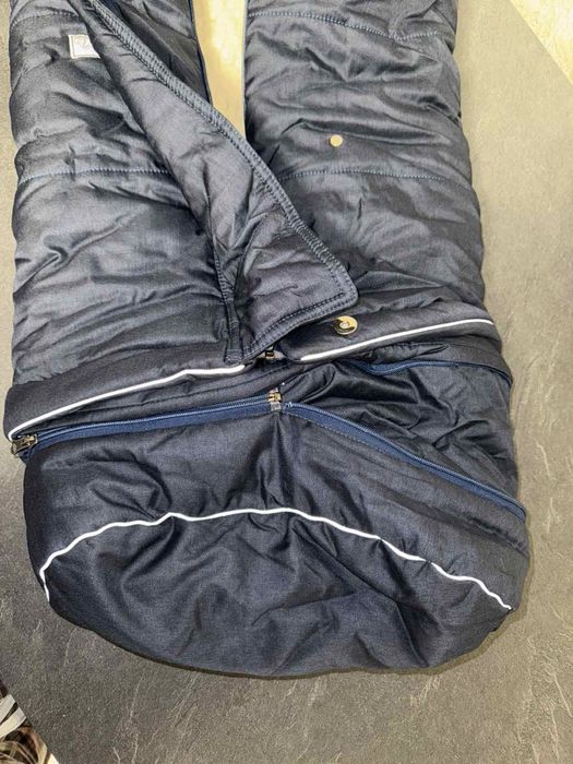 Теплий хутряний конверт на овчині/вовні для новонароджених.