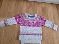 Sweter dzięwczecy rozmiar 92cm