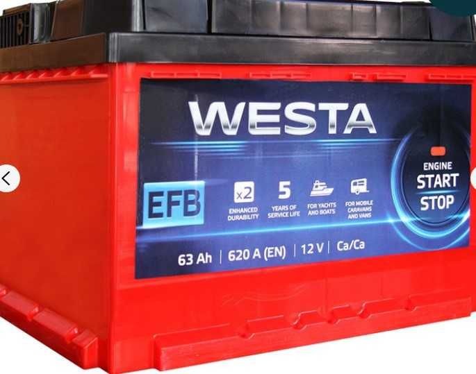 WESTA 6CT-63 А, EFB , НОВИЙ (Липень 2024р.)