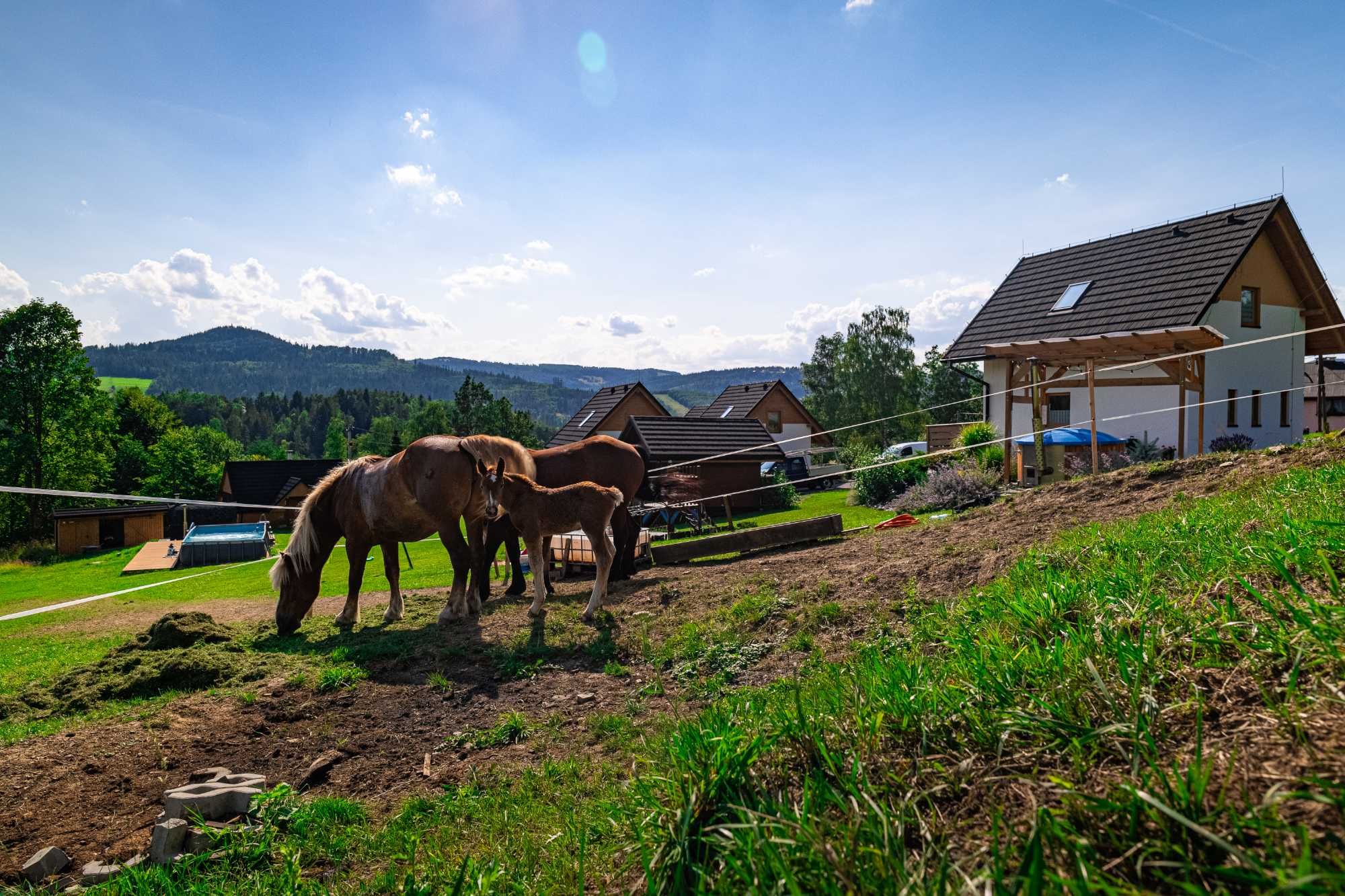 Domki w Górach w Wiśle, Sauna Jacuzzi, całoroczny grill