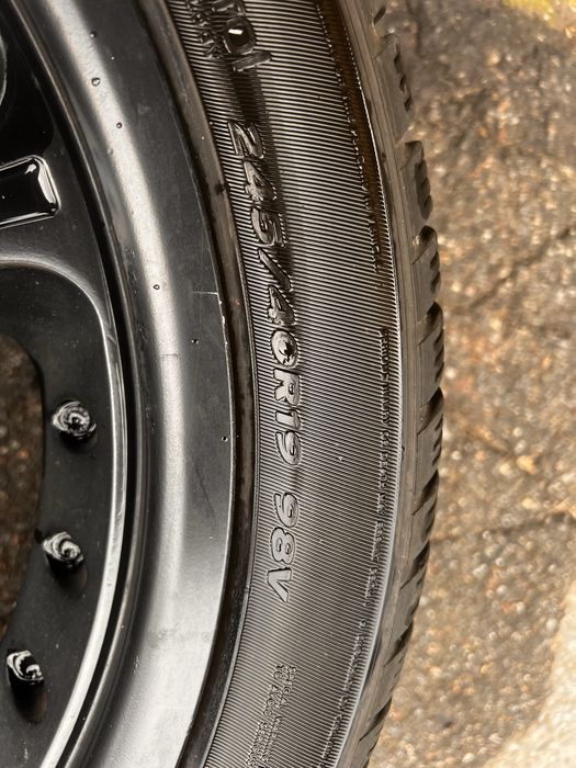 Kola 5x120 r19 na oponach zimowych