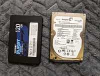 Ssd patriot 120 gb + hdd sata 2.5 500gb