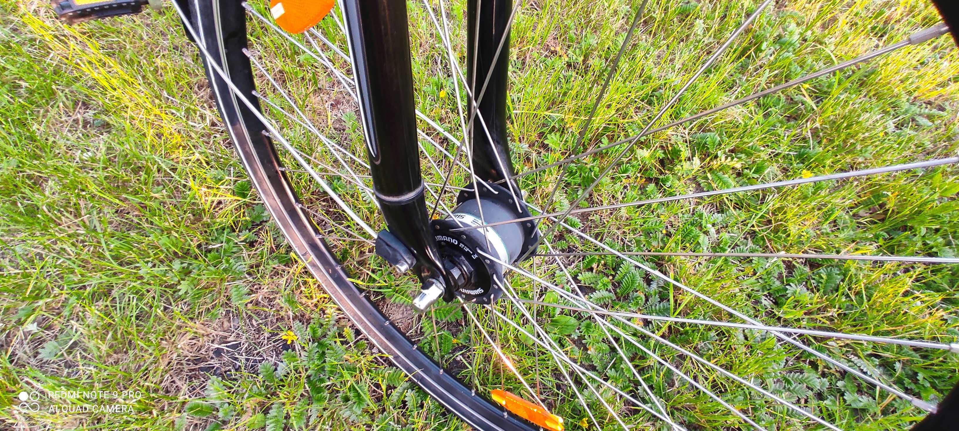 ADLER Rower miejski Trekking BILBAO Shimano Lekki Aluminiowy
