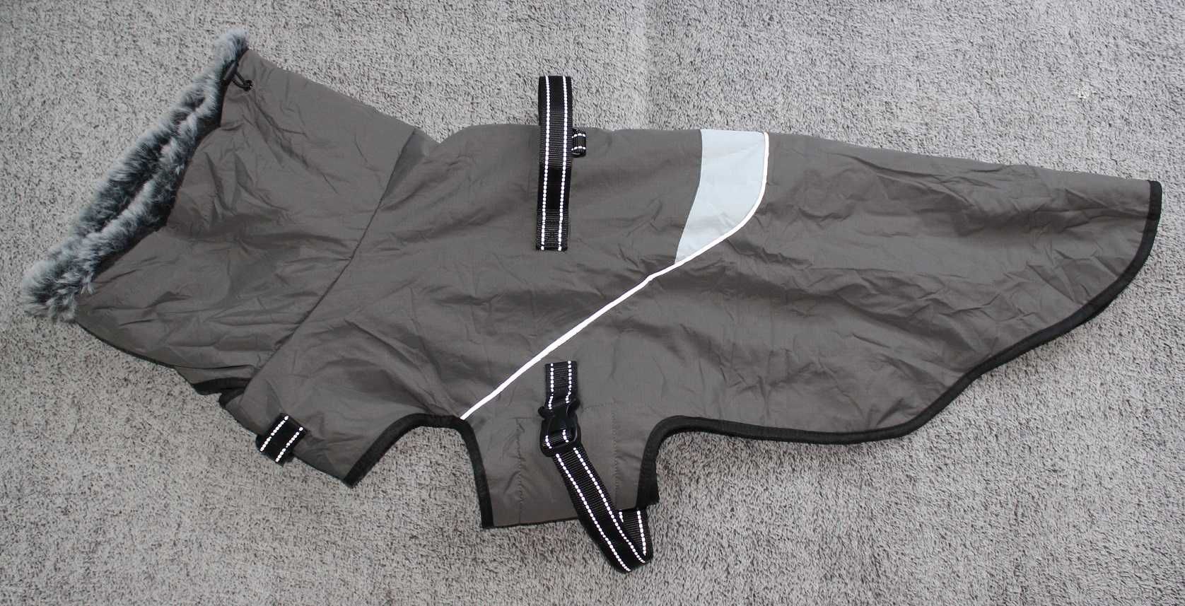 Kurteczka dla psa przeciwdeszczowa ocieplana r.3XL