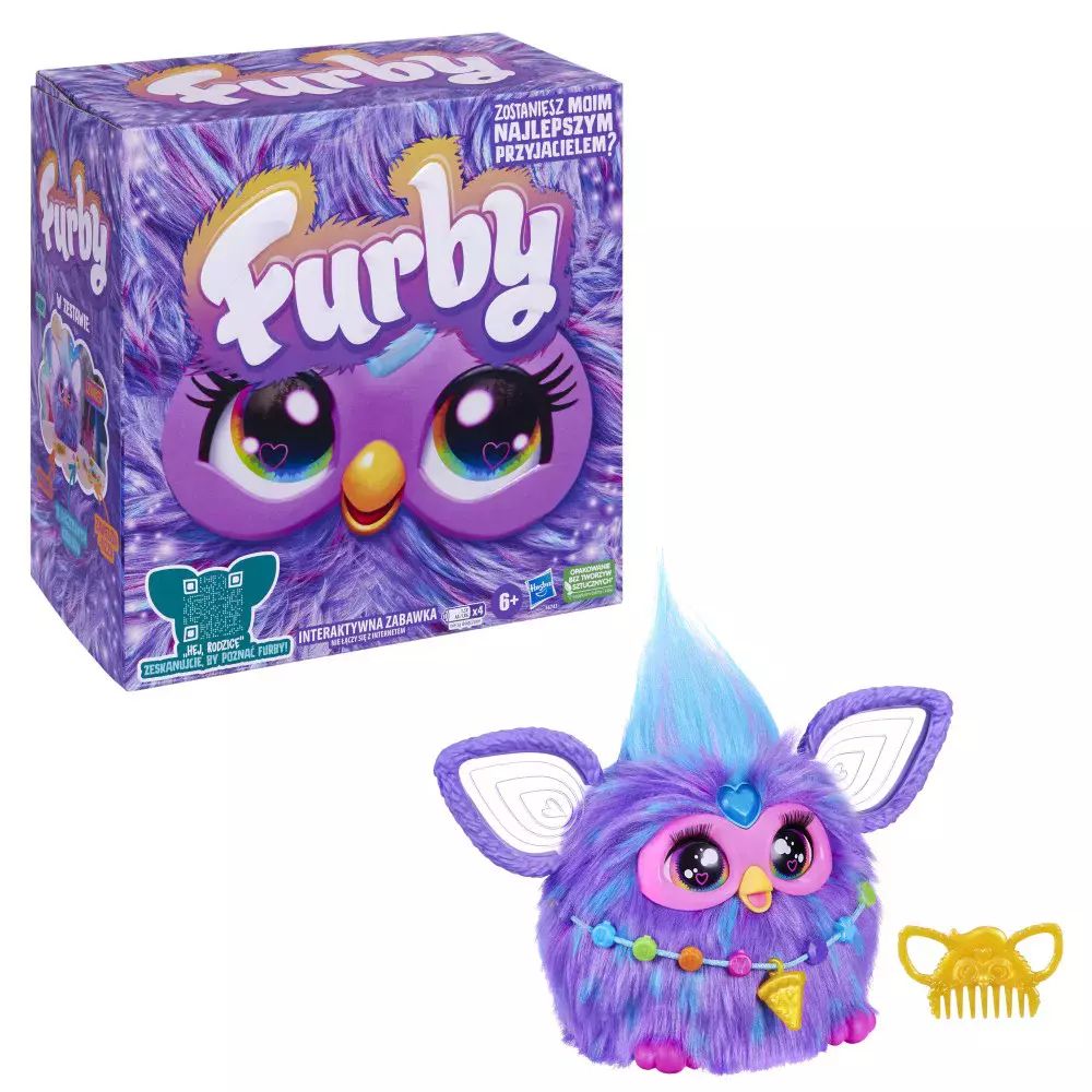 Furby 2.0. Interaktywna maskotka, fioletowa