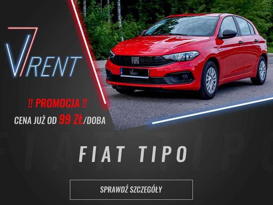 V7rent / Wypożyczalnia samochodów / Fiat Doblo XL / Hak  / Dostawczy.