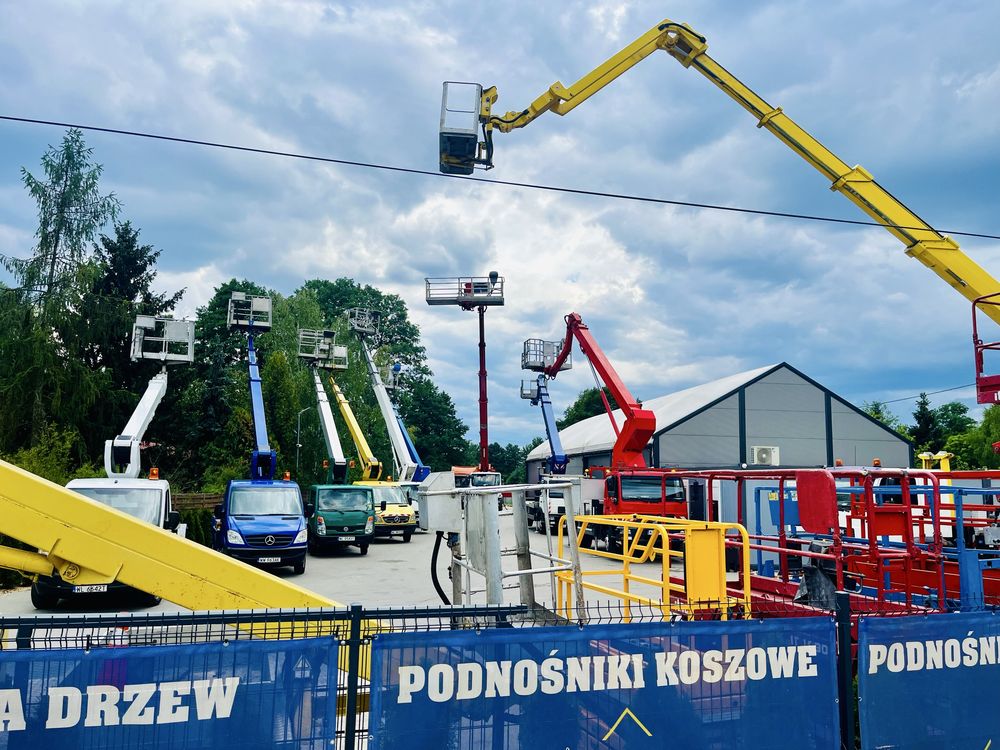 Podnosnik koszowy zwyzka Wumag 20m 22m 27m 30m 35m 45m