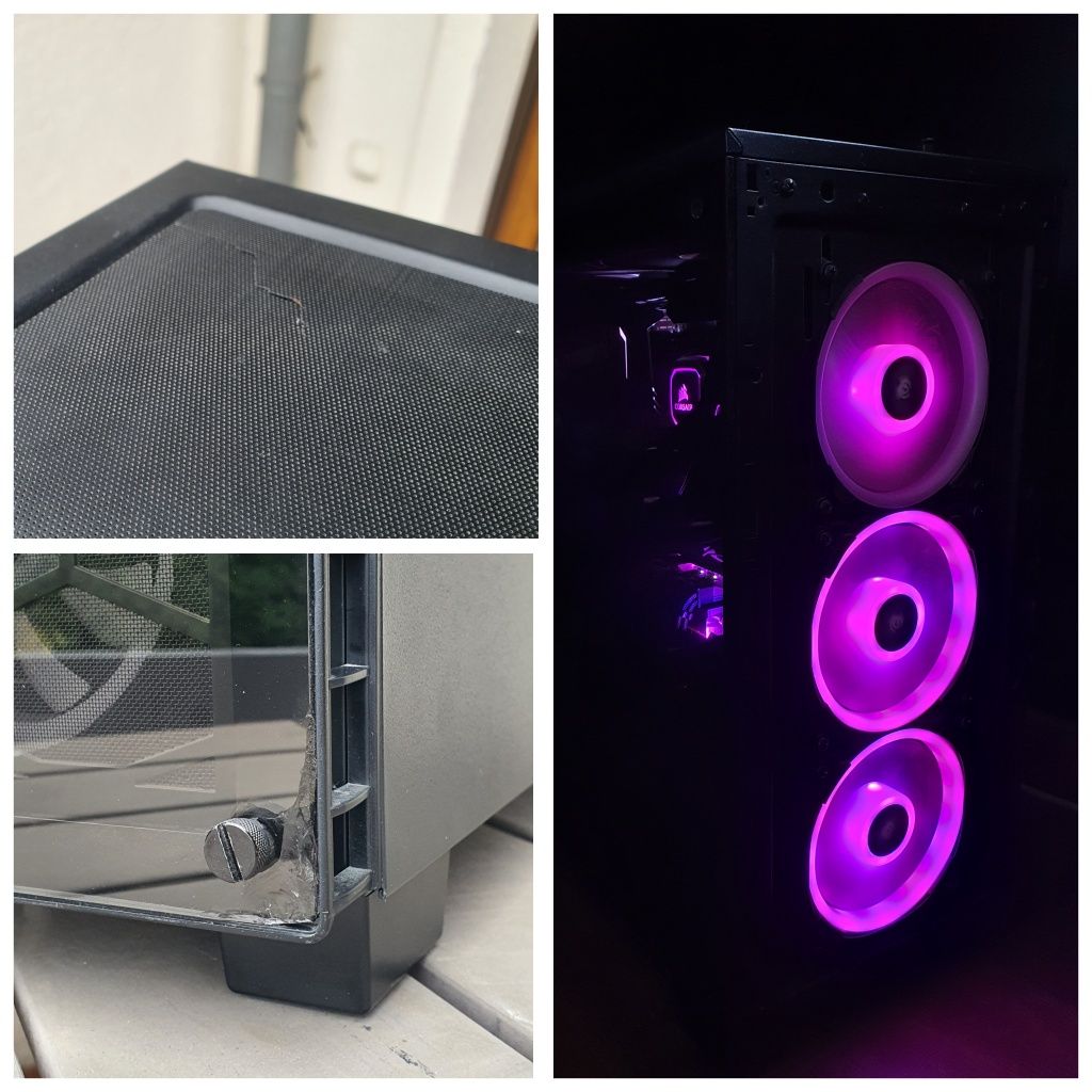 Obudowa gamingowa Corsair RGB z 6 wentylatorami