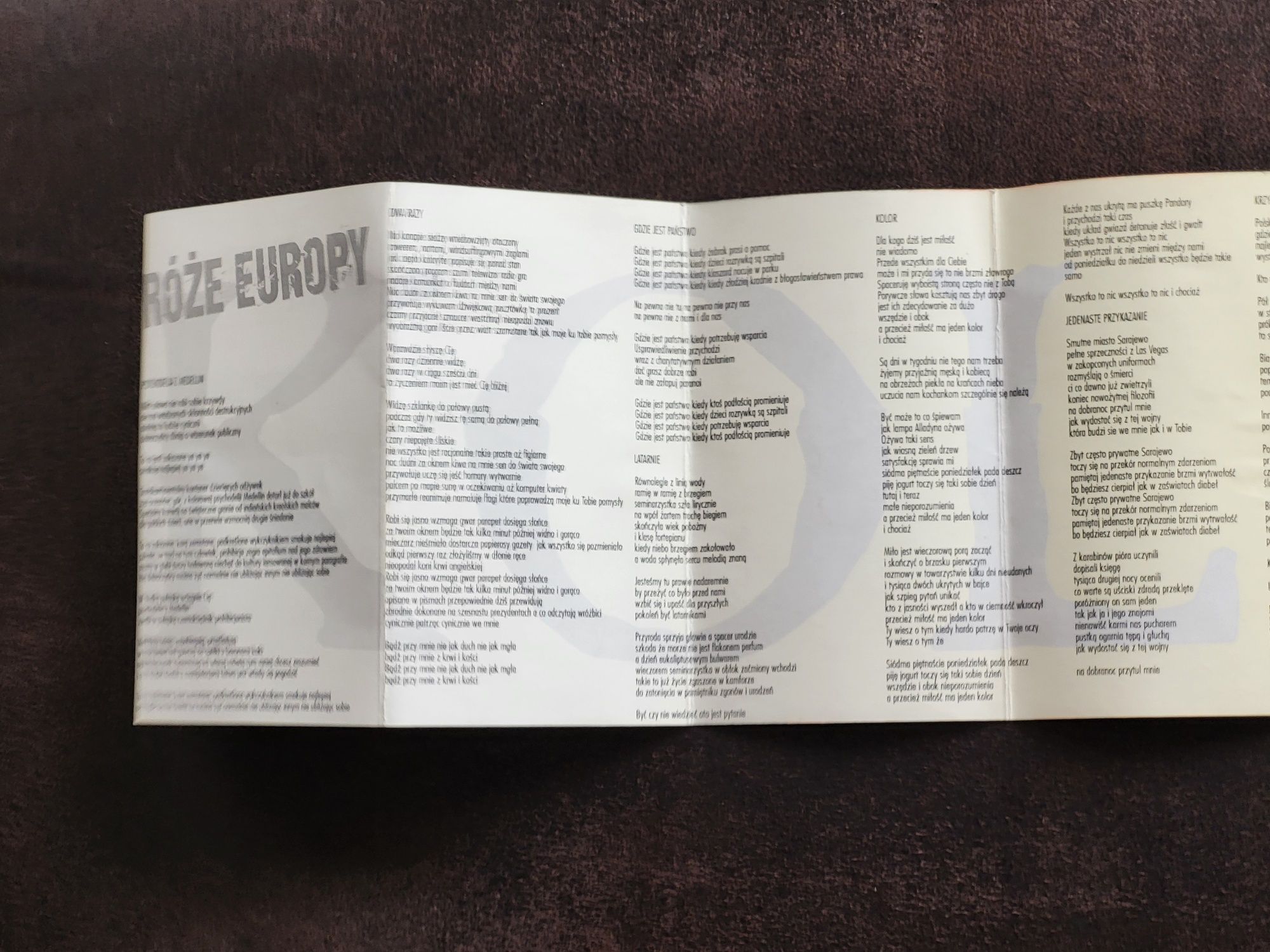 Róże Europy Kolor kaseta