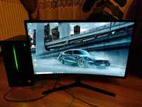 Komputer HP Pavilion Gaming 690 plus monitor Samsung HDMI 27 cali