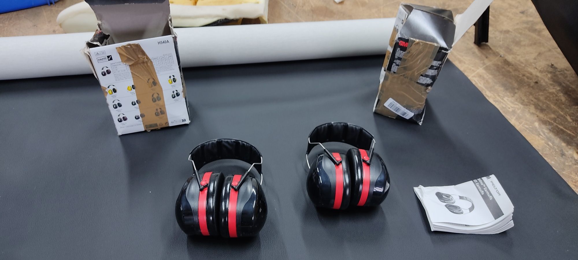 Auriculares de proteção