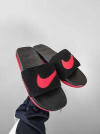 Шльопанці Nike air max cirro slide sandals black-red