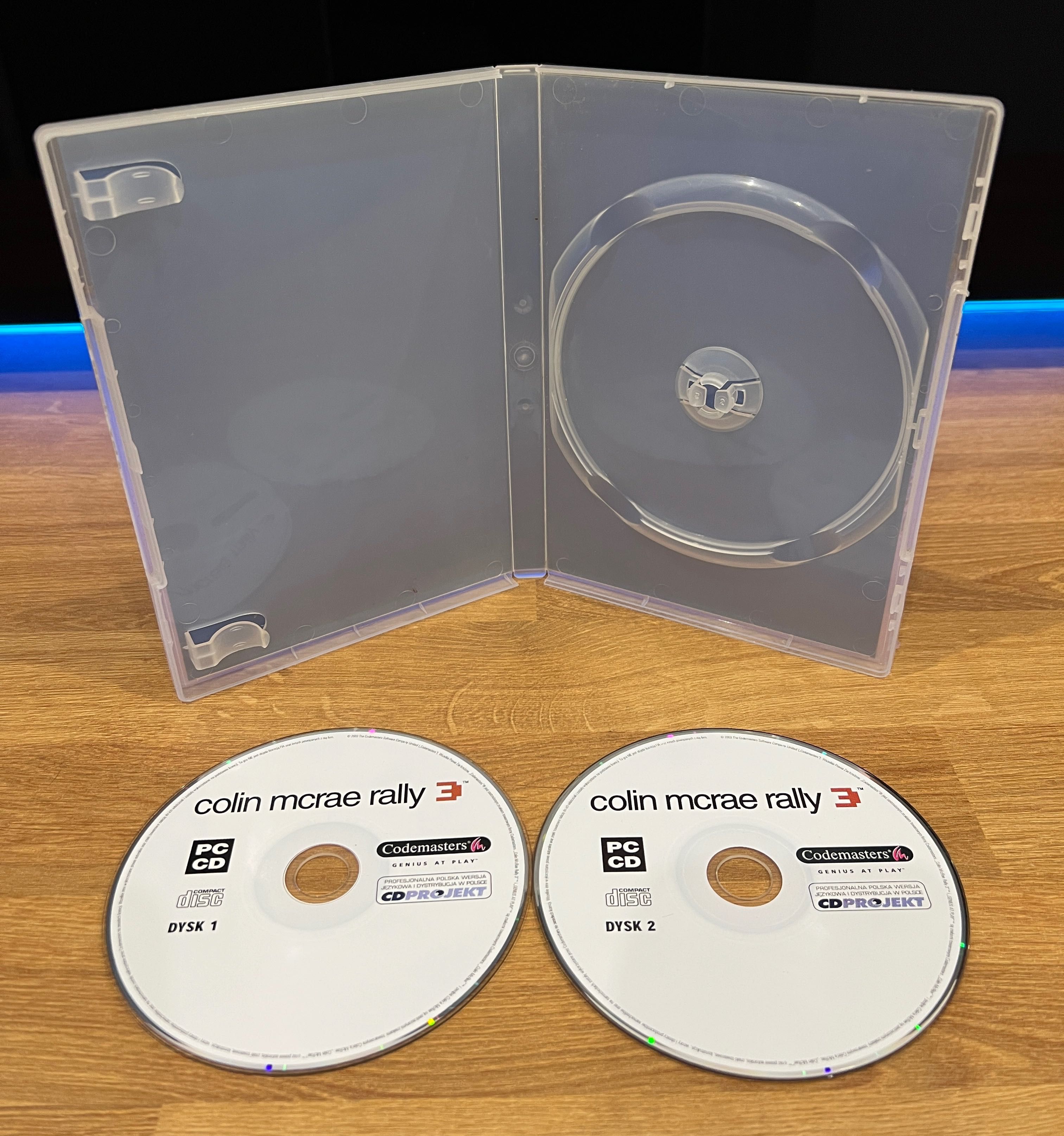 Colin McRae Rally 3 (PC PL 2003) DVD BOX polskie wydanie eXtra Klasyka